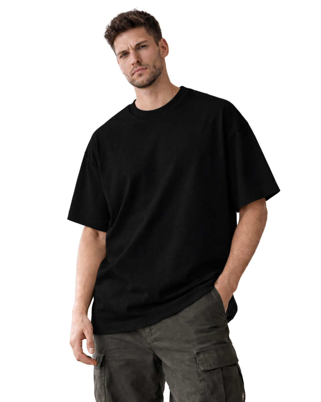 CAMISETA OVERSIZED ESCURA