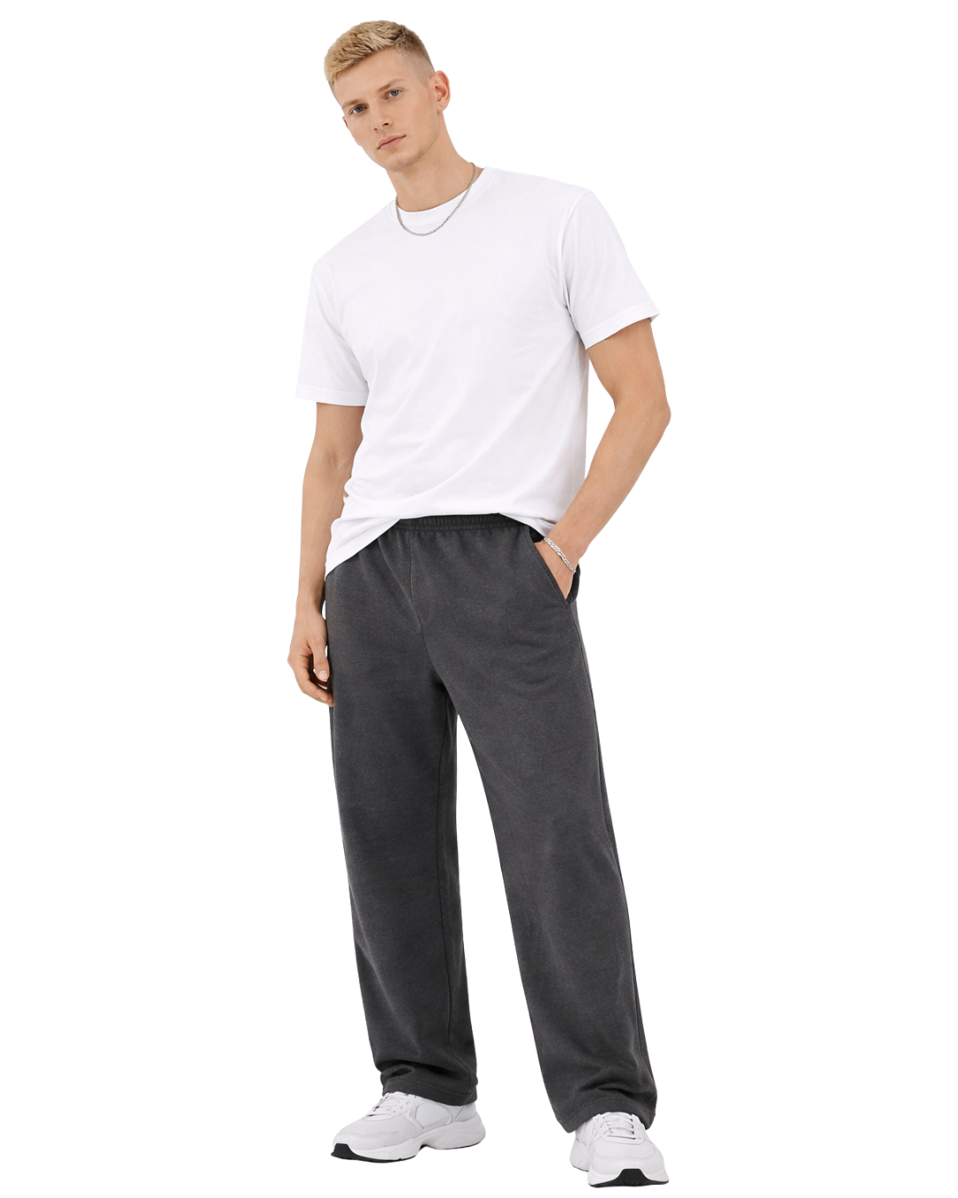 CALÇA MOLETOM ESCURA